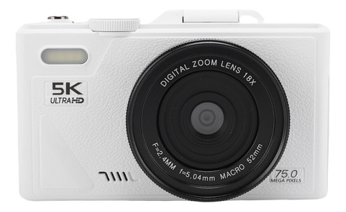 Câmera De Zoom Digital 18x 5k Para Fotografia Anti Shake Wif