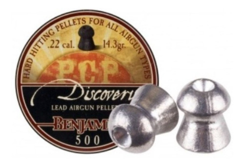 Pellets Pcp Discovery 500 Pzs. Benjamin 5.5mm Xchws P