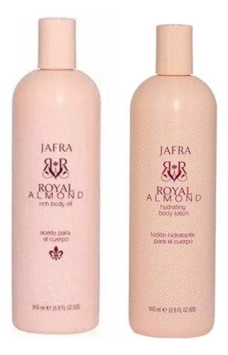 Jafra Aceite De Almendras 500ml + Loción De Almendras 500ml Almendras