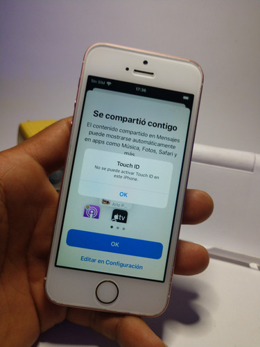 Iphone Se 32 Gb Libre Excelente Sin Cuentas Rosa Claro (Usado)