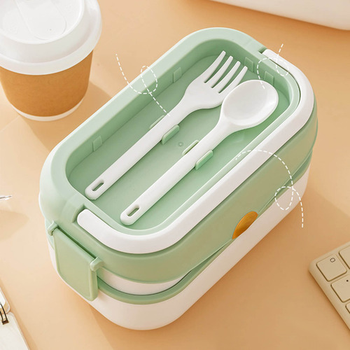 Fiambrera G Bento Box Con Doble Asa Compartimentada, Tamaño