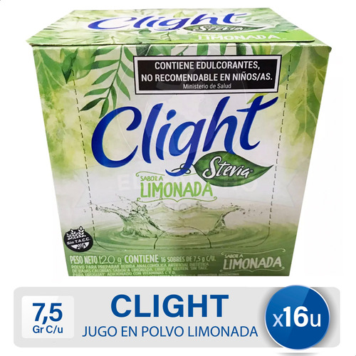 Jugo Clight Limonada Stevia En Polvo Sin Tac - Mejor Precio