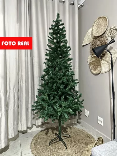 Árvore De Natal 1,80 Metros 320 Galhos 750 Galhos Arvore de Natal Decoração  Verde Pinheiro