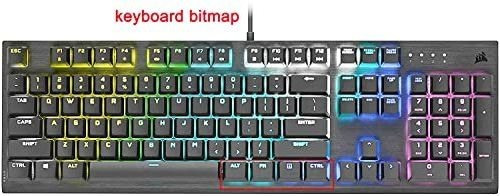 Funda Para Teclado Compatible Con Corsair K60 Rgb Pro/corsai