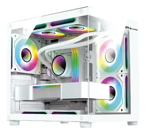 comprar Pc Gamer Branco Intel I5 Rx 580 Ram 16gb Ddr3 Ssd 480gb