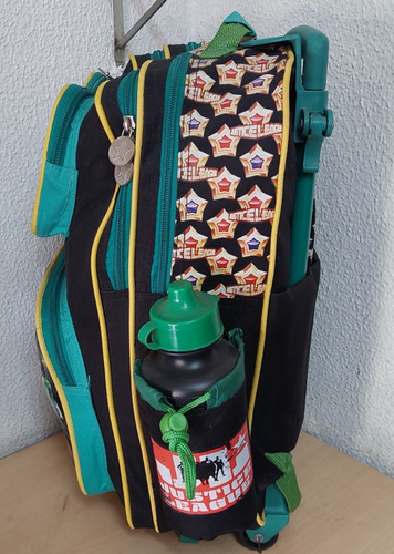 Imagen 5 de 6 de Morral Con Ruedas Maleta Niños Liga De La Justicia