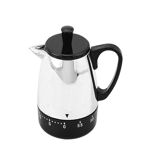 60 Minute Kitcher Timer (chrome Coffee Pot).