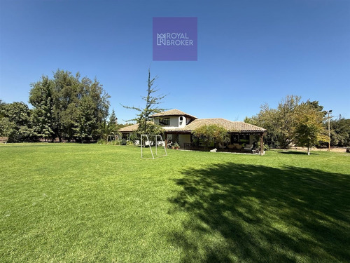 Linda Casa En Parcela Estilo Chileno 5d, 3b Buenos Accesos