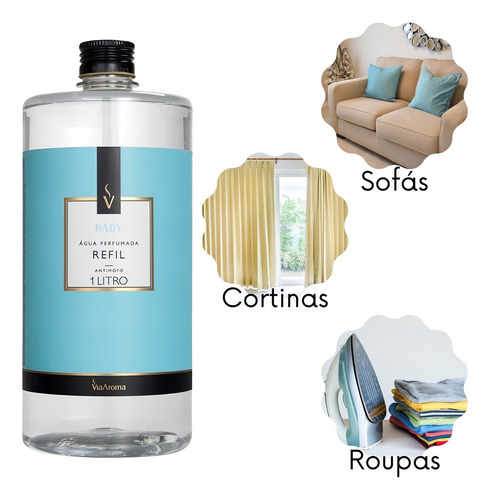 Agua Perfumada Aroma Para Planchar Ropa Toalla Sábana 2l