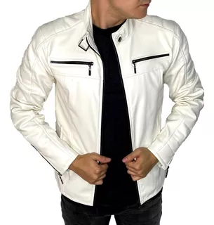 Chaqueta Chamarra Cuerotex Hombre Slim Fit En 4 Colores