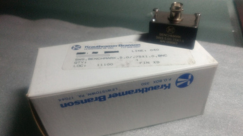 Transductor Krautkramer Haz Angular Sws 5mhz .75x1in (Usado)