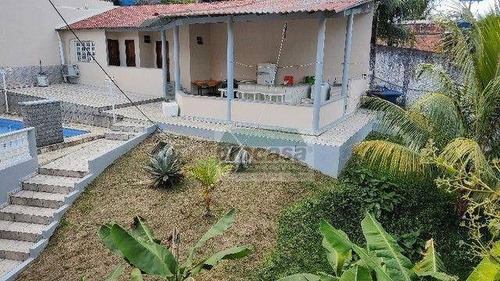 Imagem 10 de 17 de Belíssima Casa Estilo Chácara Com 6 Quartos À Venda, 1000 M² Por R$ 1.500.000 - Colônia Santo Antônio - Manaus/am - Ca4390