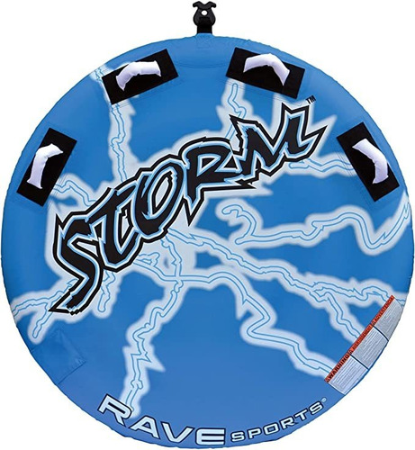 Tubo Rave Sports Storm Boat Remolcable Por 1-2 Jinetes