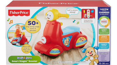 Fisher-price Laugh Learn Learn Para Niños Pequeños, Scooter