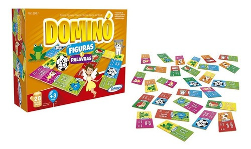 Domino Figuras E Palavras Xalingo