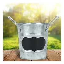 Comprar Pack2 Macetero Cuadro Para Nota Nube Con Esquinas Plateado