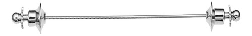 6 Alfiler De Corbata Clásico Para Camisa De Hombre, Plata