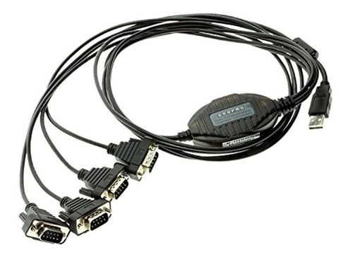 Gearmo 4 port Usb To Serial Ftdi  cable Para Controladores