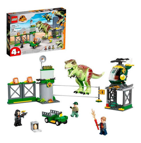 Escape Del Dinosaurio T. Rex Jurassic World Lego