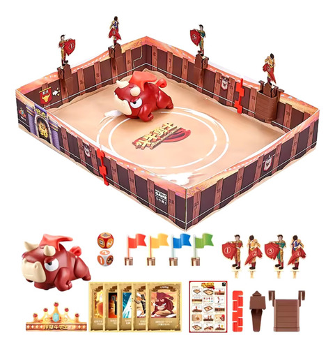 Juego De Mesa Corrida De Toros El Torero Y Toro Bravo Cartas