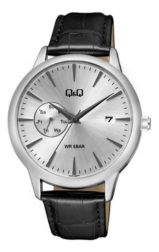 Reloj Para Hombre Q&q A12a A12a-002py Negro