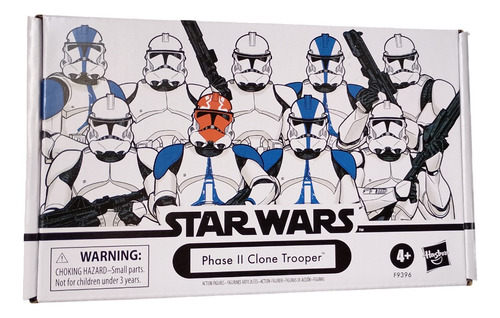 Star Wars Vintage Collection 4-pack Clone Troopers Fase 2 (Usado)