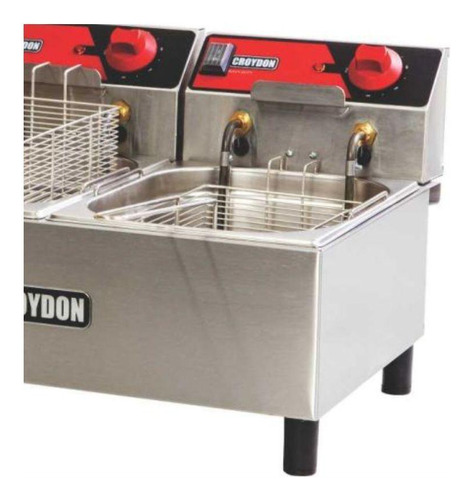 Fritadeira industrial Croydon Quente Elétrica FC2B 9L 220V