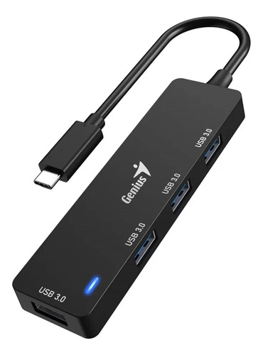 Hub Usb 3.0 Genius Uh-400 De 4 Puertos