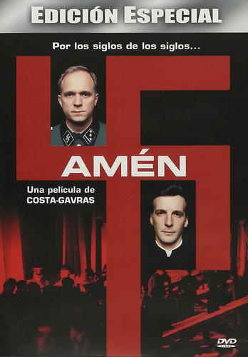 Amen | Dvd Costa-gavras Película Nueva
