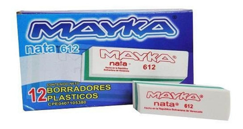 Borradores Nata Mayka 612 Caja De 12 Unid. Precio X 2 Cajas