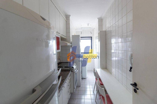 Imagem 13 de 21 de Apto Mobiliado Com 2 Dormitórios Para Alugar, 50 M² Por R$ 2.600/mês - Chácara Santo Antônio (zona Sul) - São Paulo/sp - Ap1143