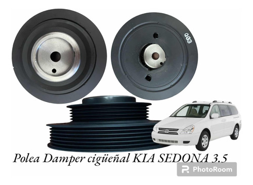 Polea Damper Cigueñal Kia Sedona 3.5