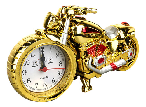 Reloj Despertador Creativo Con Diseño De Motocicleta Y De Es