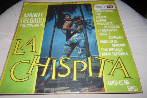 Jch- Manny Delgado Y Su Conjunto La Chispita Lp Vinilo