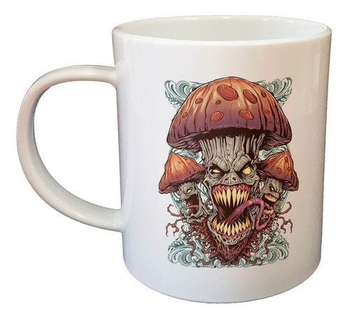 Taza De Plastico Hongos Furiosos Peligro