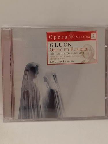 Gluck Orfeo Ed Euridice Cd Nuevo 