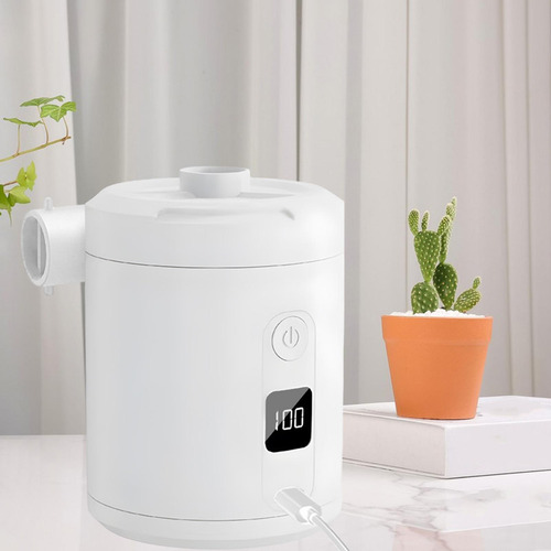 Mini Bomba De Aire Portátil Compresor Compacto Eléctrico Con