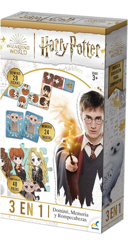 Novelty Wizarding World Juegos Clásicos 3en1 Harry Potter