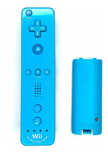 Wii Remote + Motion Plus Inside Light Blue Original Nintendo