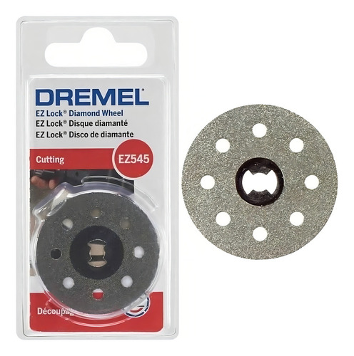 Disco de diamante Ez Lock Dremel Ez545 de 38 mm, cambio rápido