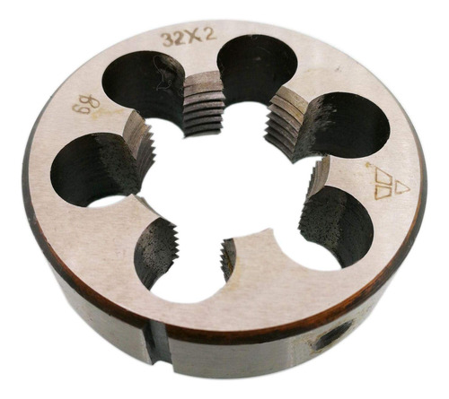 Terraja Metrica M32 X 2 Mm Hss 32 Mm X 2 Rosca Derecha