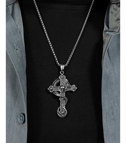 Collar Skull Cross