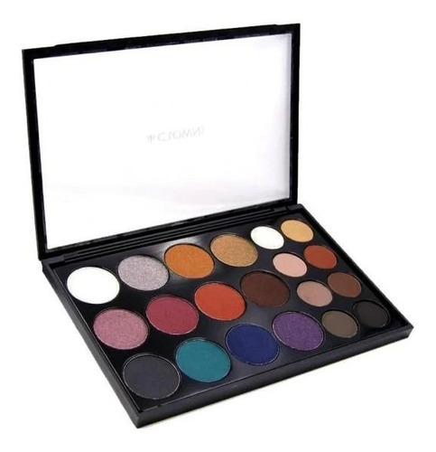 Paleta De Sombras Tonos Frios Crown Profesional Cp08