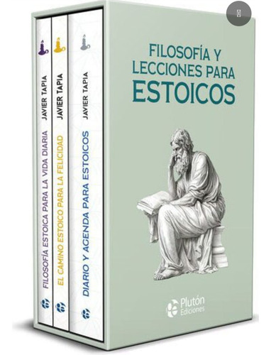 Trilogia Filosofia Y Lecciones Para Estoicos (estuche Pluton