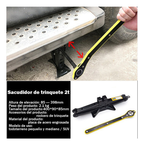 Llave De Tringuete De Ahorro De Esfuerzo 2t Jack Manual New