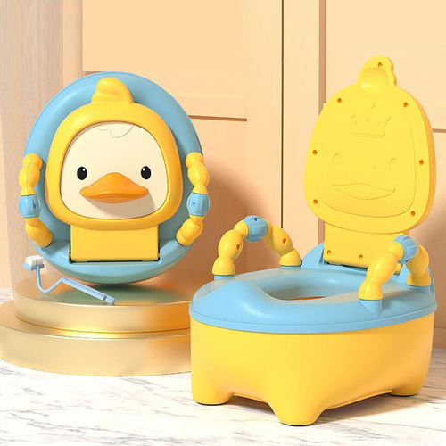 Troninho Privadinha Infantil Ideal P/ Desfralde Patinho Amarelo Patinho Feliz