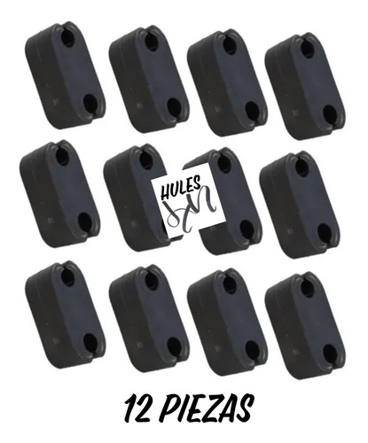 Kit Gomas Separadoras Muelas De Resorte 1 1/2 Pulgada (12pz)