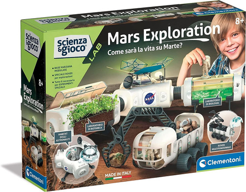 Clementoni Lab-nasa Mars Exploration, Base Espacial - Kit