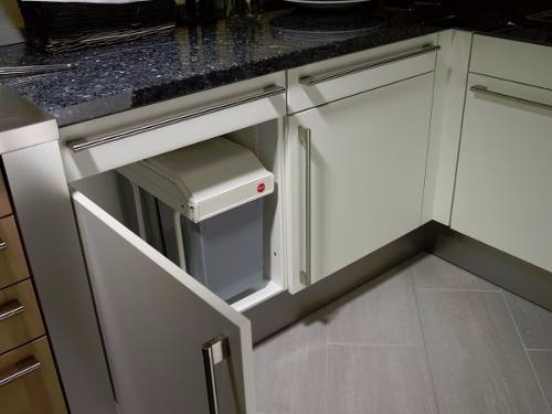 Imagen 6 de 9 de Cubo Cesto Residuos Hailo Multibox Duo L 2x14 L. Extraible