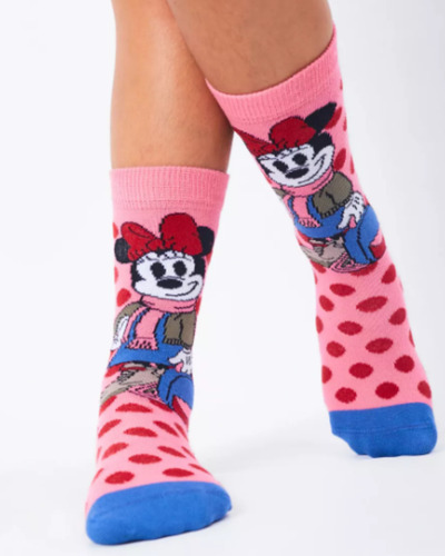 Pack X 3 Medias Minnie Mickey Ciudadela 1210-1211 Surtido Talle 2 2 (25-30)